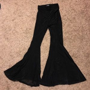 Sheer Bell Bottom Rave Pants